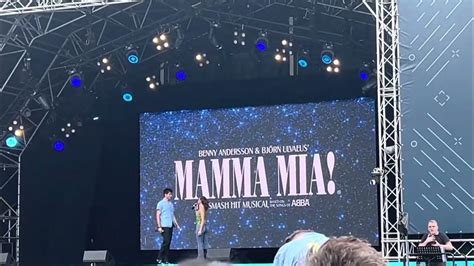 West end live 2024. Mamma Mia. Lay all my love on you.